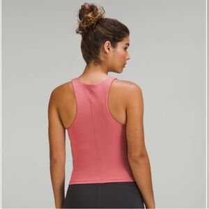 lululemon athletica Pink Fitted Sleeveless Tank Top